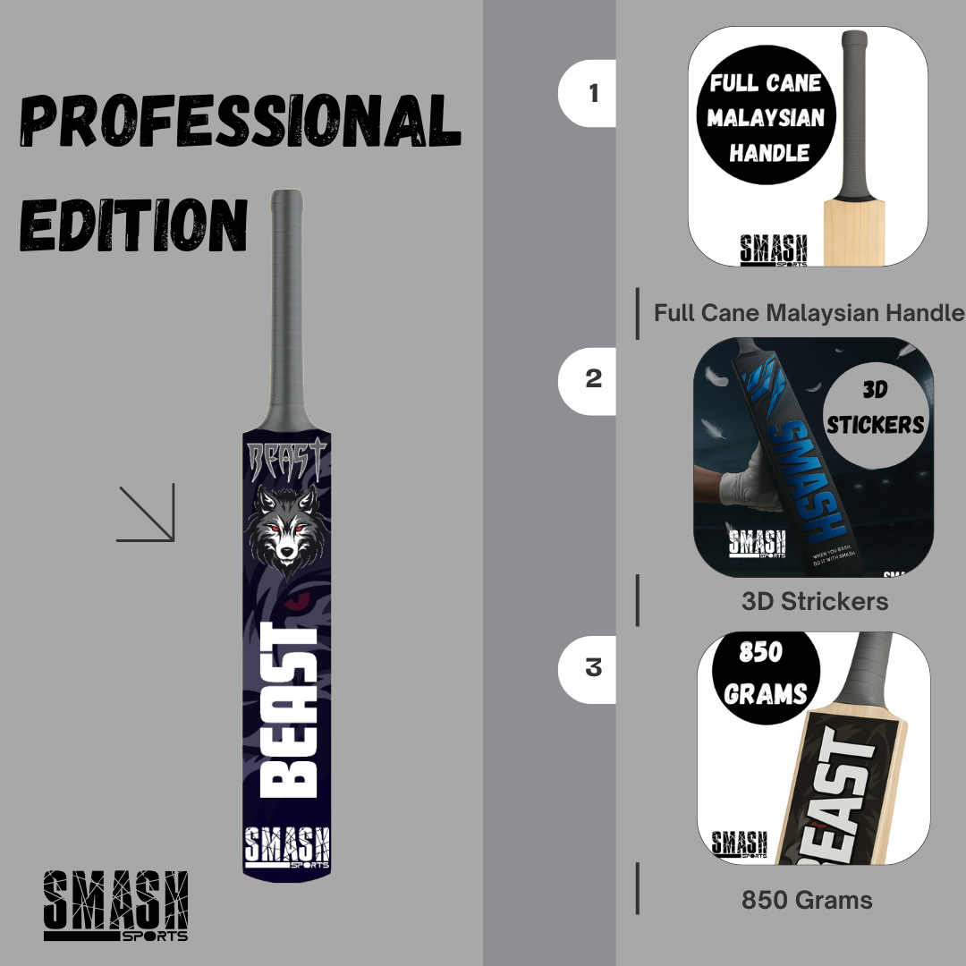 SMASH BEAST - 3D Sticker Professional Edition Bats