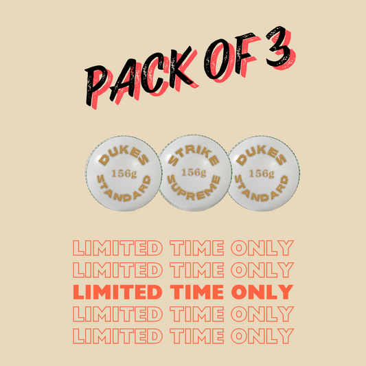 Hard Ball White - Pack Of 3